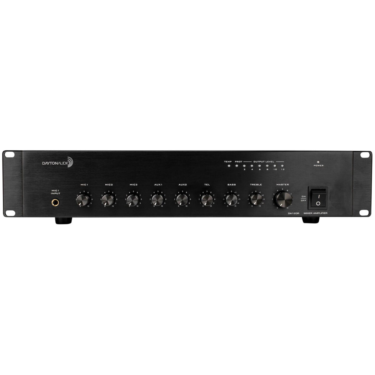 Dayton Audio DA120R Commercial Audio Amplifier 120W 70V/ 100V/ 4